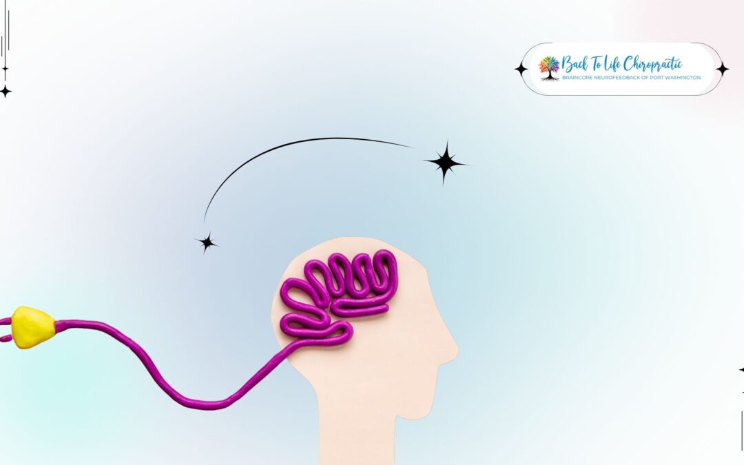 Illustration of a brain surrounded by speech bubbles containing common misconceptions about ADHD.